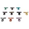 10pcs Colored Hinge Clips Dustproof Rustproof Electroplated Metal Hinge Clips Small Hanging Paper Cl