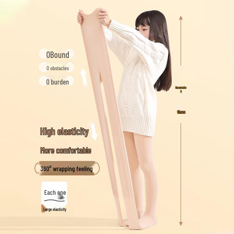 LANGSHA Girls' Winter Warm Fleece Lined Tights