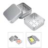 Double-layer Aluminum Soap Box Portable Square Storage Container New Travel Water Filter Soap Box