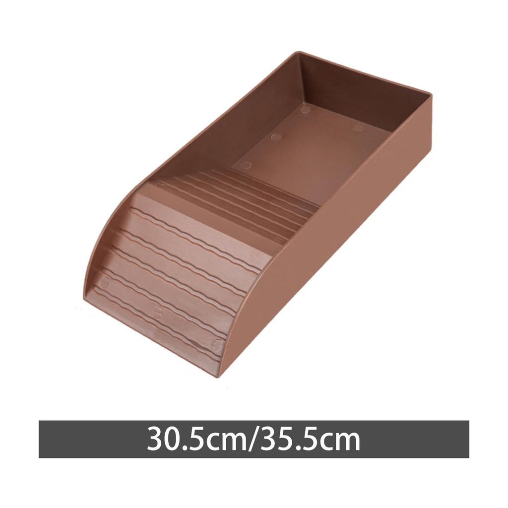 Water Bowl for Tortoise, Reusable Feeding Dish with Slope Feature