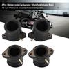 4Pcs Motorcycle Carburetor Manifold Intake Adapter Joint Boot for YAMAHA XJ1100 XS1100 XS1100L