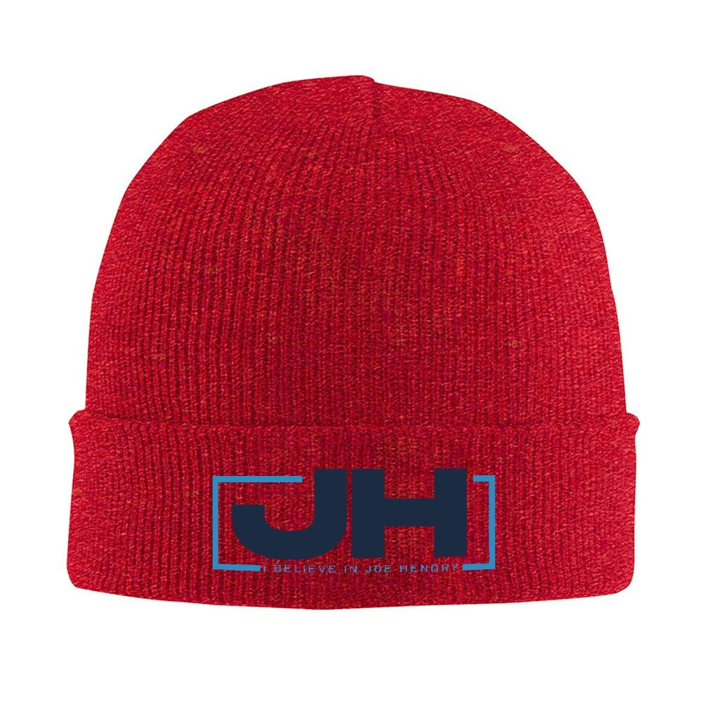 pc Joe Hendry Beanie Hats I believe in Joe Hendry Bonnet Hats FeUnisex Unisex Vintage Kpop Knit Hat Winter Printed Warm Caps