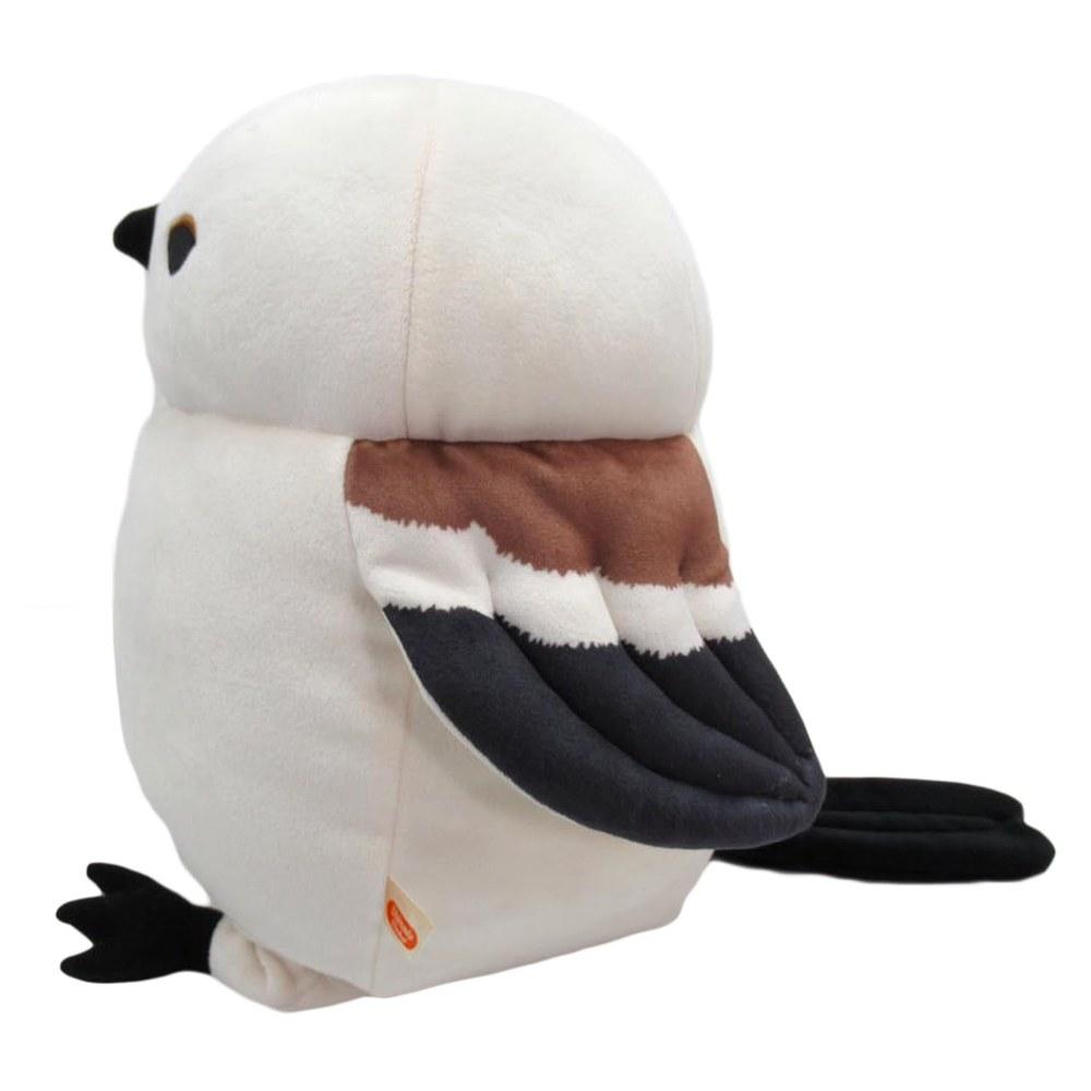 Shinada Global Mochi Series Mochi Shimae Nagare Plush Toy Animal Bird Shimaenaga MOSI-0350B Brown L 22×20×24cm