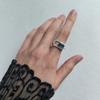 Серебряное кольцо с топазом Лондон Блю 1.313ct, фианитами, вес изделия 2,9 гр (2204749)