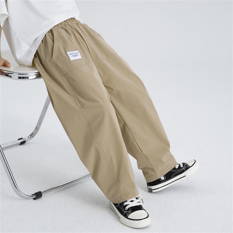 Boys' Summer Casual Wide-Leg Pants