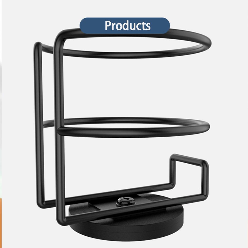 2025 New Magnetic Cup Holder Metal Drink Stand For Bottle Storage Universal Bracket Iron Beverage Rack Cup Fixing Stand Vehicle