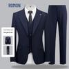 ROMON Men's Slim Fit Business Suit Set
