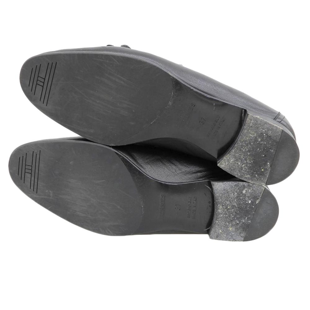 Hermes Excellent Condition Royale Tassel Loafers, Women's, Black, Size 37, AF192203Z Shoes 37 blackUsed