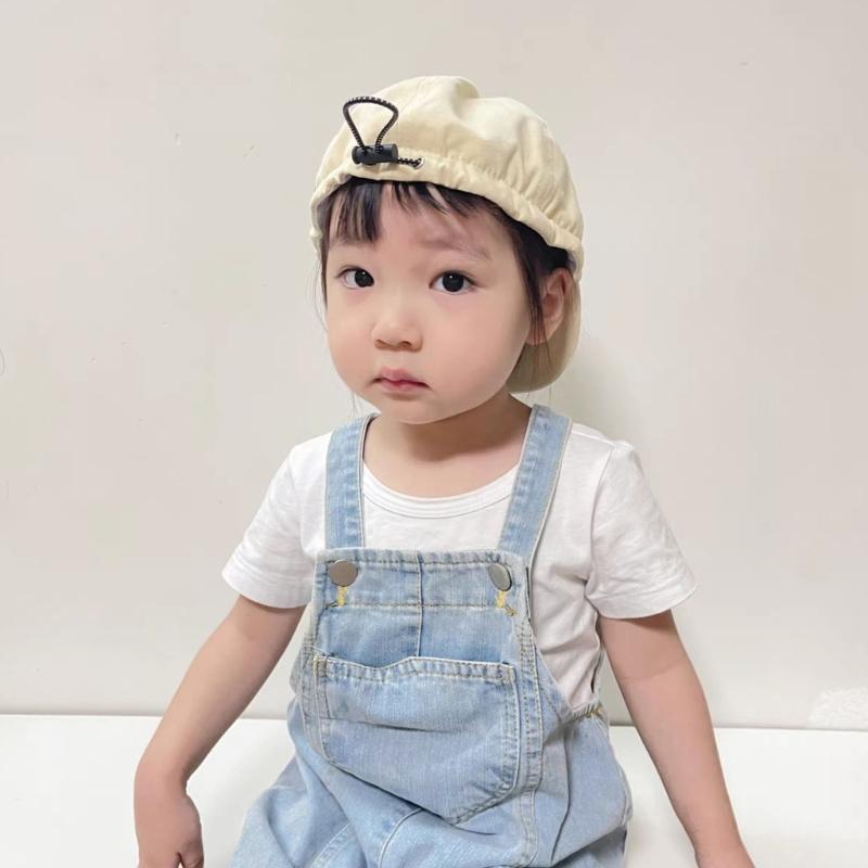 Adjustable Cotton Baseball Hat Breathable Design For Children Kids Outdoor Hiking Casual Wear