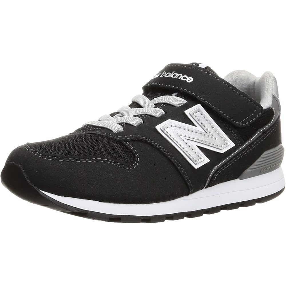 New Balance Kids YV996 Sneakers Rubber Laces Velcro Closure Black 20.5 cm