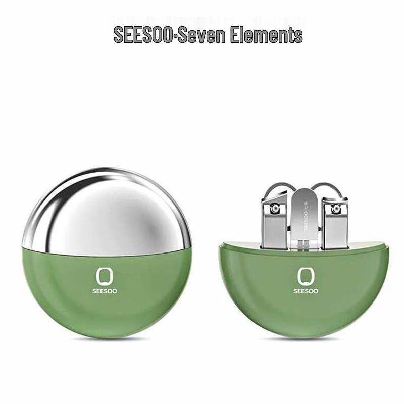 Qisu Dazzling Explorer 3 Nail Clipper 4-Piece Set