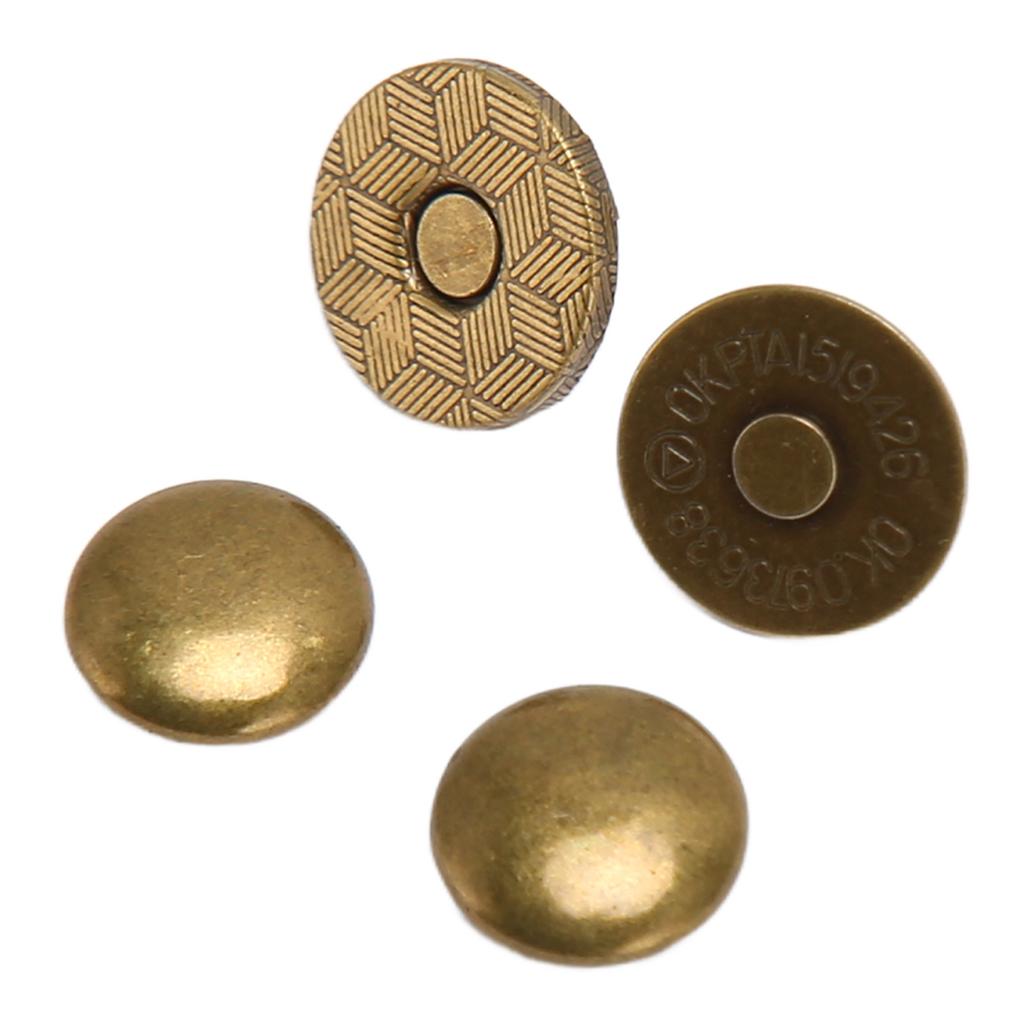 50 Set Magnetic Bag Clasps High Hardness Alloy Smoothing sy   Widely Used Magnet Buttons for Clothes