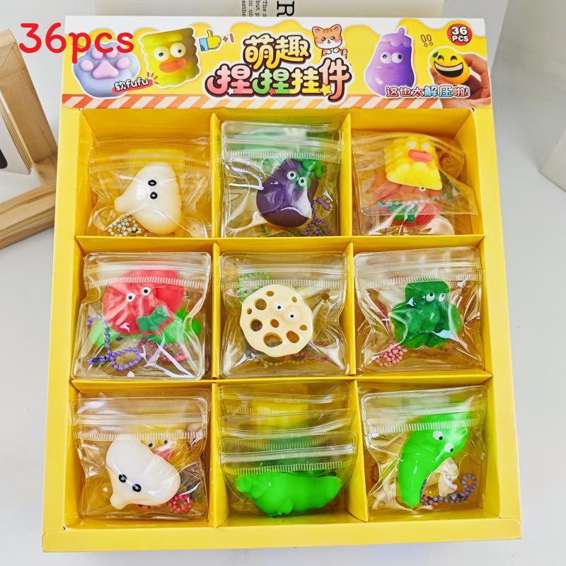 Small Plush Dumpling Stress Relief Toys Pack With Grasp Ability For Kids And Adults