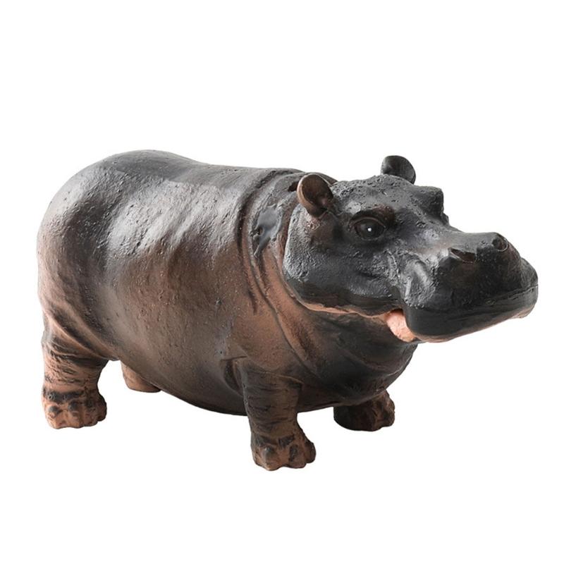 

Resins Lovely Hippos Aquariums Ornaments Aquariums Ornaments Air Bubbler for Home and Office Tanks