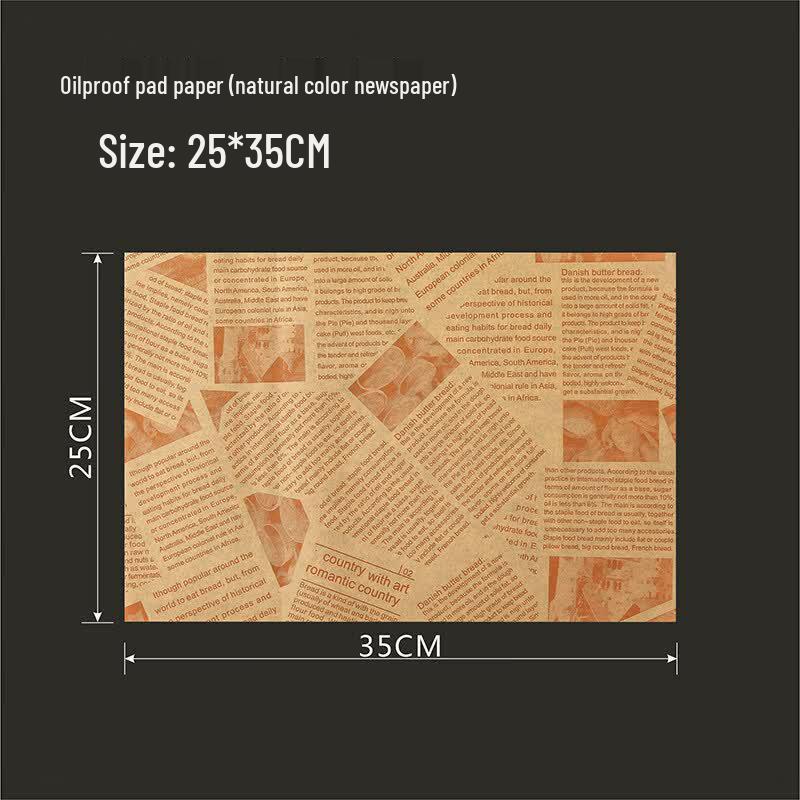 Leiwodzi Oil Absorbing Greaseproof Paper Mats