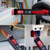 KAIWEETS Spannungs-AC Einstellbarer Schraubendreher mit LED Prozentuale Spannungserkennungstester, 12-1000V / 70-1000V AC, Empfindlichkeit, Stiftförmige Taschenlampe,