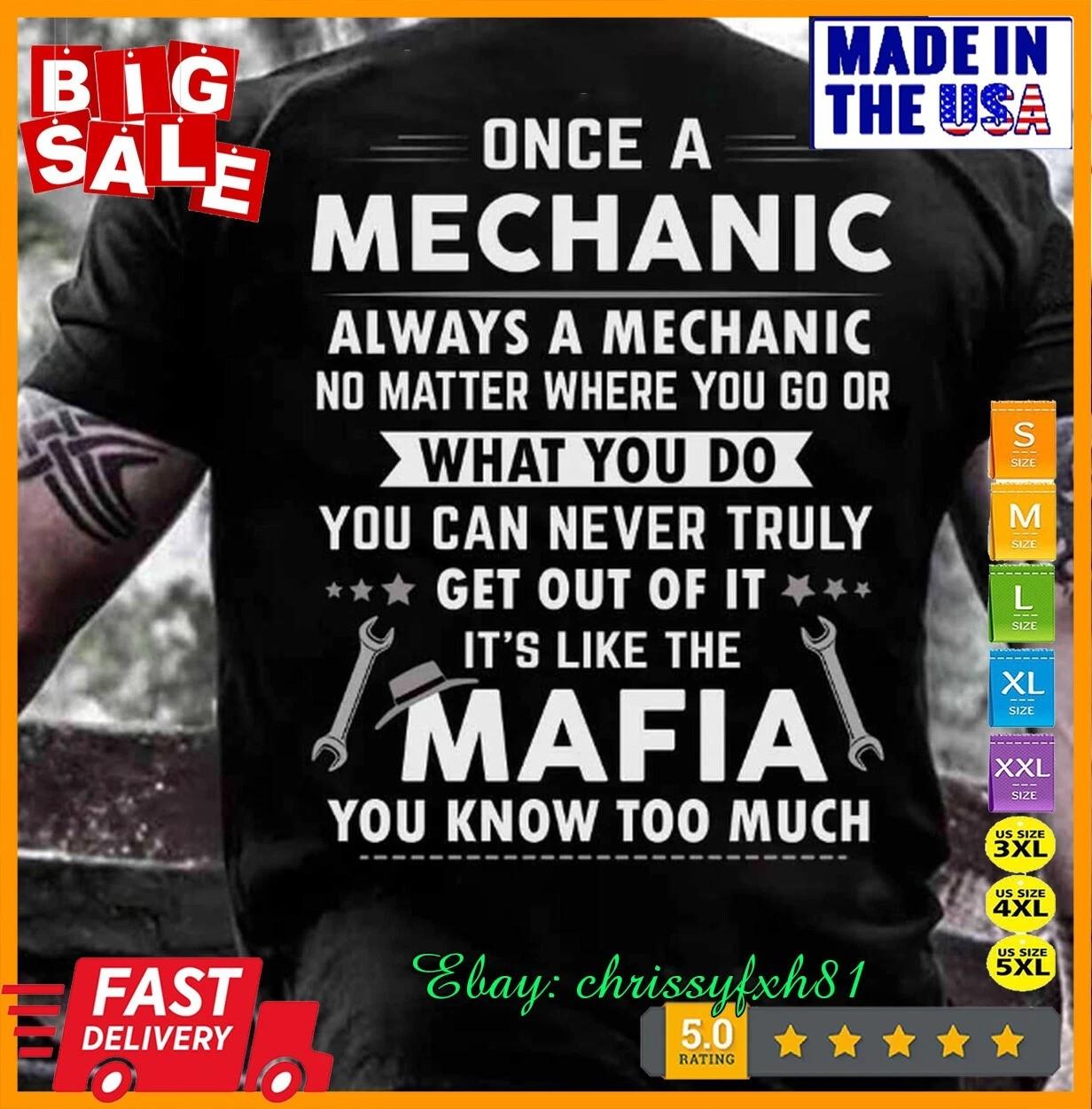 Like the Mafia Shirt Once Unisex T-Shirt XXXL