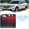 Car Rear Trunk Net Fit for Citroen C5 Aircross 2017~ Back Cargo Storage Organizer Double Layer Luggage Trunk Accessories