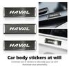 Pour Haval Autocollant Métallique Badge en Aluminium Emblème Autocollant Accessoires de Voiture H6 F7 H9 H2 Jolion F7X F7H H5 H7 H2S H8 H3 H4 H1 F5 M4