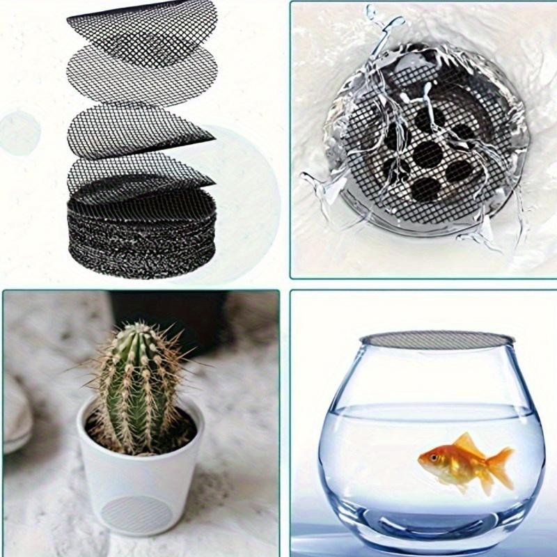 20pcs Flower Pot Hole Mesh Pad Keep Soil in & Drainage Out Gardening Supplies, Plant Saucers for Indoors, Plant Water Tray