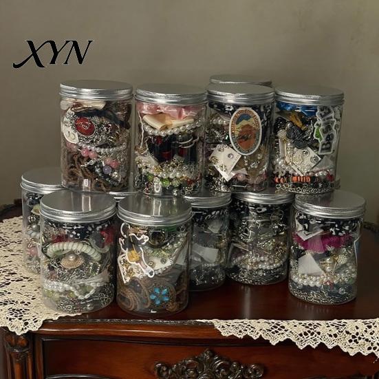 Unique Jewelry Gift for Her Mystery Jar Women, Vintage Surprise Set, Random Set Mixed Box with Necklaces, Earrings, Rings, Bracelets, Style