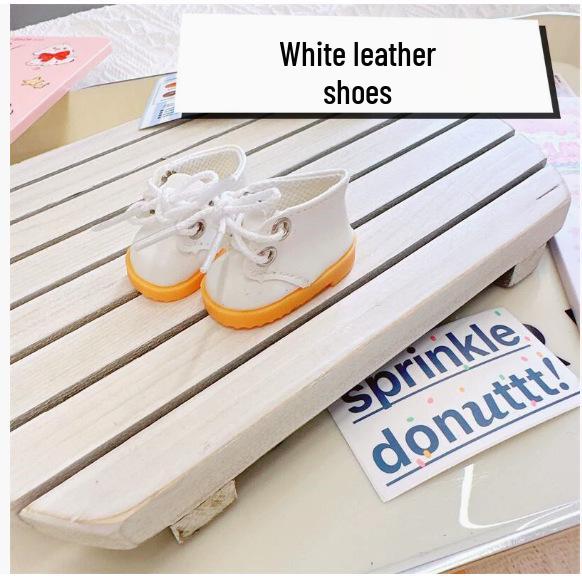 10cm & 17cm Cotton Doll Clothes Replacement Set: Overalls & T-Shirt