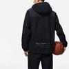 Li-Ning Wade Series Solid Color Hooded Fleece Warm Water-Resistant Loose Long Sleeve Jacket Men jackets Black AFDT693-1