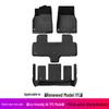 Double-Layer TPE Floor and Trunk Mats for Tesla Model Y 6-Seater - Custom Interior Accessories