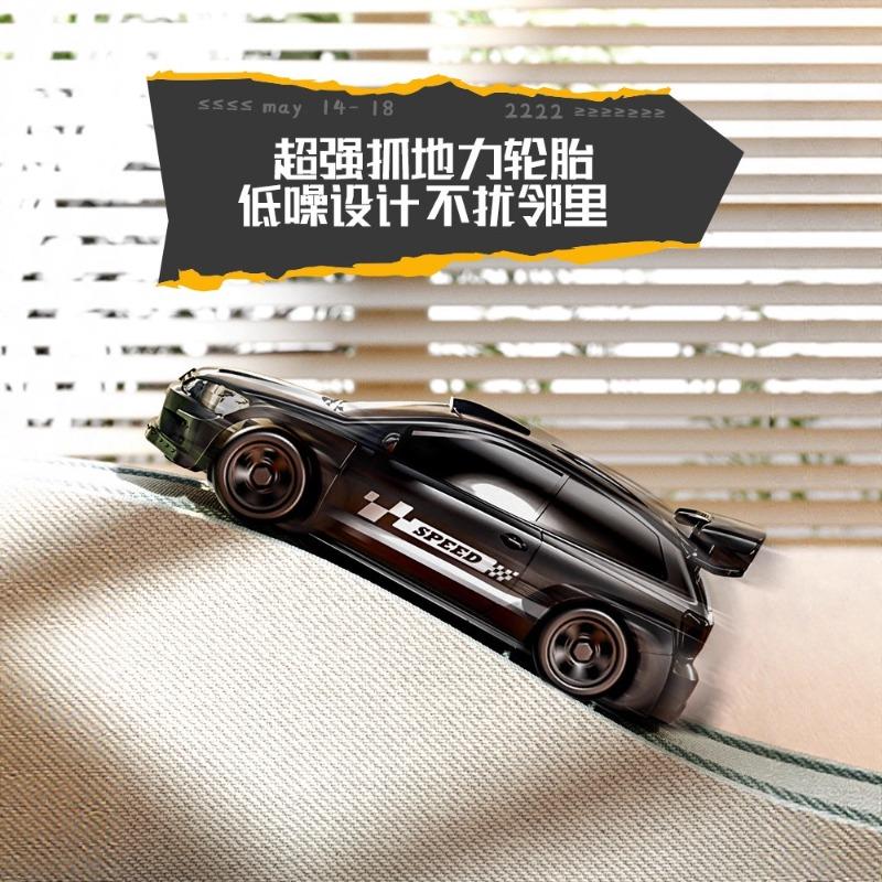 Rc Mini Desktop Remote Control Car 1:64 Pocket Car Four-wheel Drive Racing Model Driftable Variable Speed Boys Toys