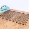 1/2pcs Cake Cooling Rack Stainless Steel BBQ Bread Drip Dry Rack Cooling Grid Baking Pan Household Baking Tool Single Layer TMZ