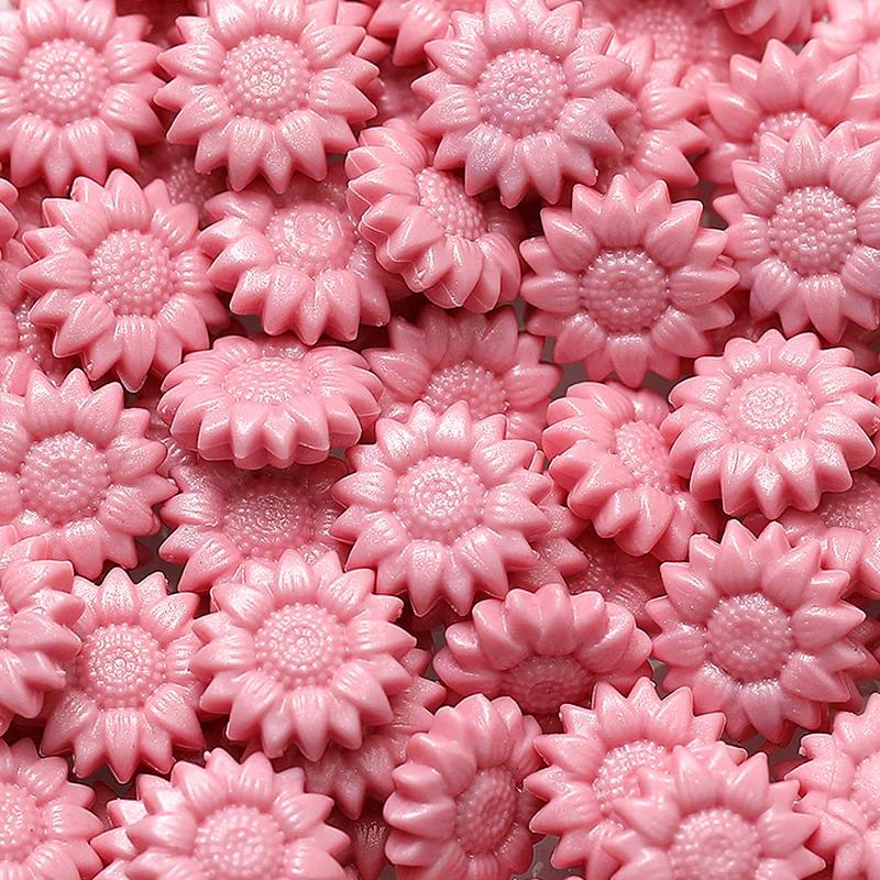 500g Cute Beautiful Mixed Color Sunflower Sealing Wax Particles  for Invitation Envelope Sealing Craft Decoration