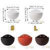 Plastic Rattan Weaving Hanging Flowerpot Wear-resistant Wall Flower Pot  Flower Shop