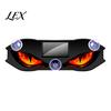 Led Devil Eye Car Decor Solar Eyes Light for Windshield, Window Warning Sign with Three Smart Modes, Auto Interior Night Lights LED Digital