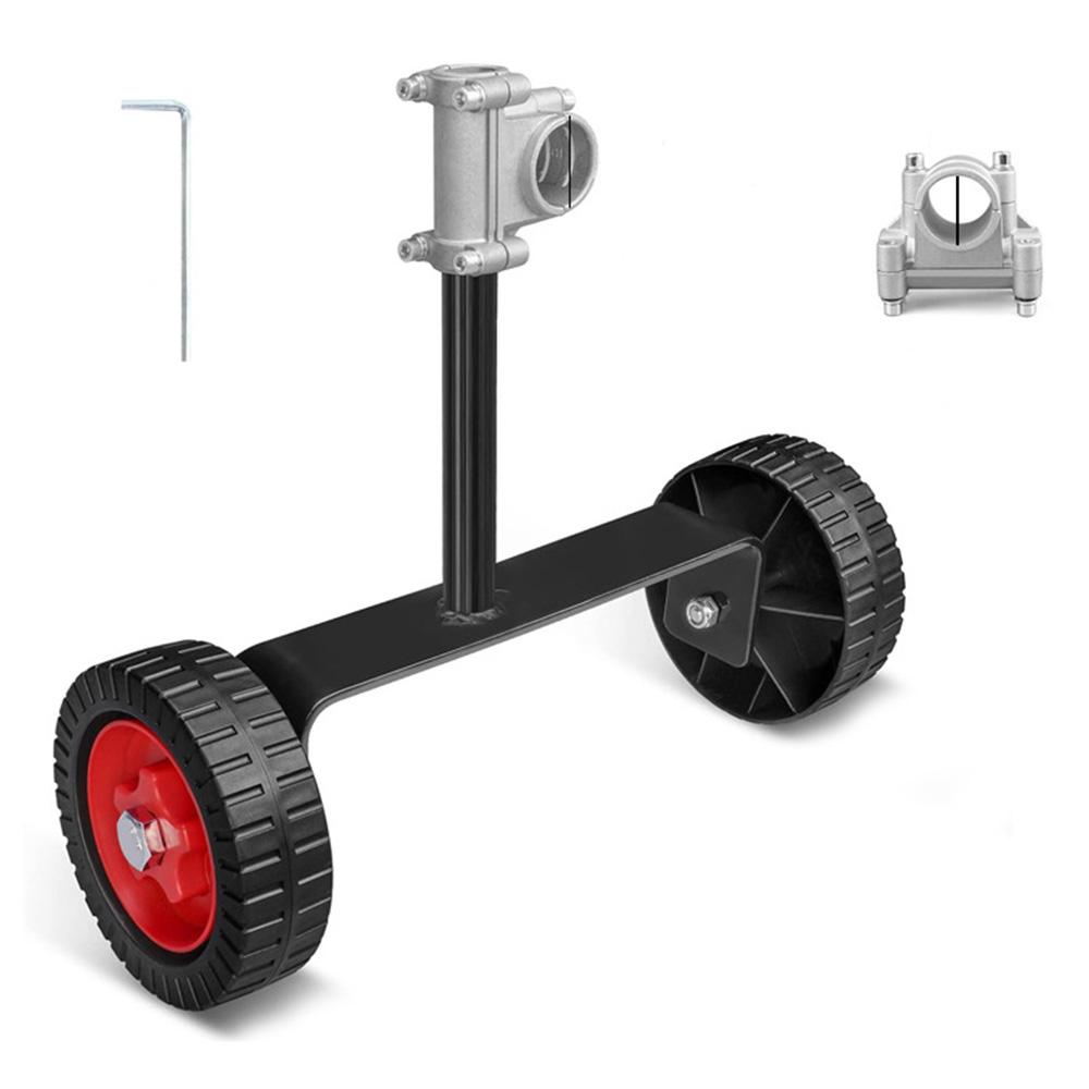 

Portable Support Wheel Kit for 26mm Handle Lawn Mower with Support Frame + Mounting Base A