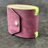 1Pcs Pu Leather Wallet / Money Wrapper Quick-Access Cash Holder Organizer Clip Bill Holder Storage Pouch Pocket Wallet