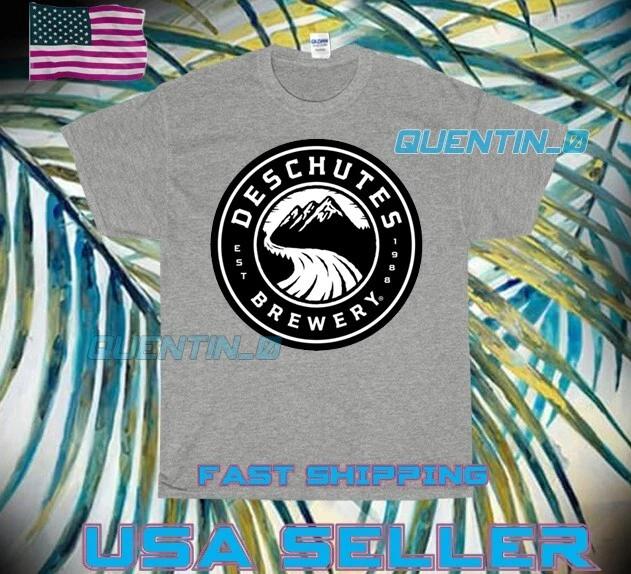NEW Shirt PREMIUM DESCHUTES BREWERY OLD LOGO T-Shirt FUNNY SIZE S - 5XL L