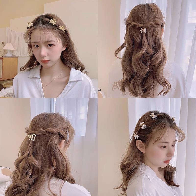 2024 Exquisite Small Claw Hair Clip for Women - Half Up, Side Bang, Fringe Styling