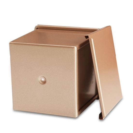 Water Cube Mold Box Non-Stick Bread Toast Lid with Sliding Kitchen Baking