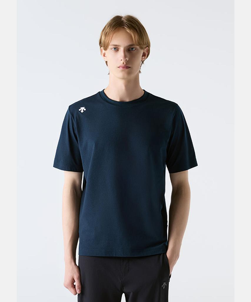 DESCENTE Tough Oversized Short Sleeve T-Shirt Dark Navy Sr123Uts14