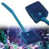 40cm Aquarium Brush with Long Handle and Double Blade, Convenient Algae Cleaning Brush, Aquarium Accessories In Random Colors