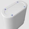 Small Waste Basket Long-lasting And Durable For Every Room Small Bathroom Bin With Lid Bathroom Bins