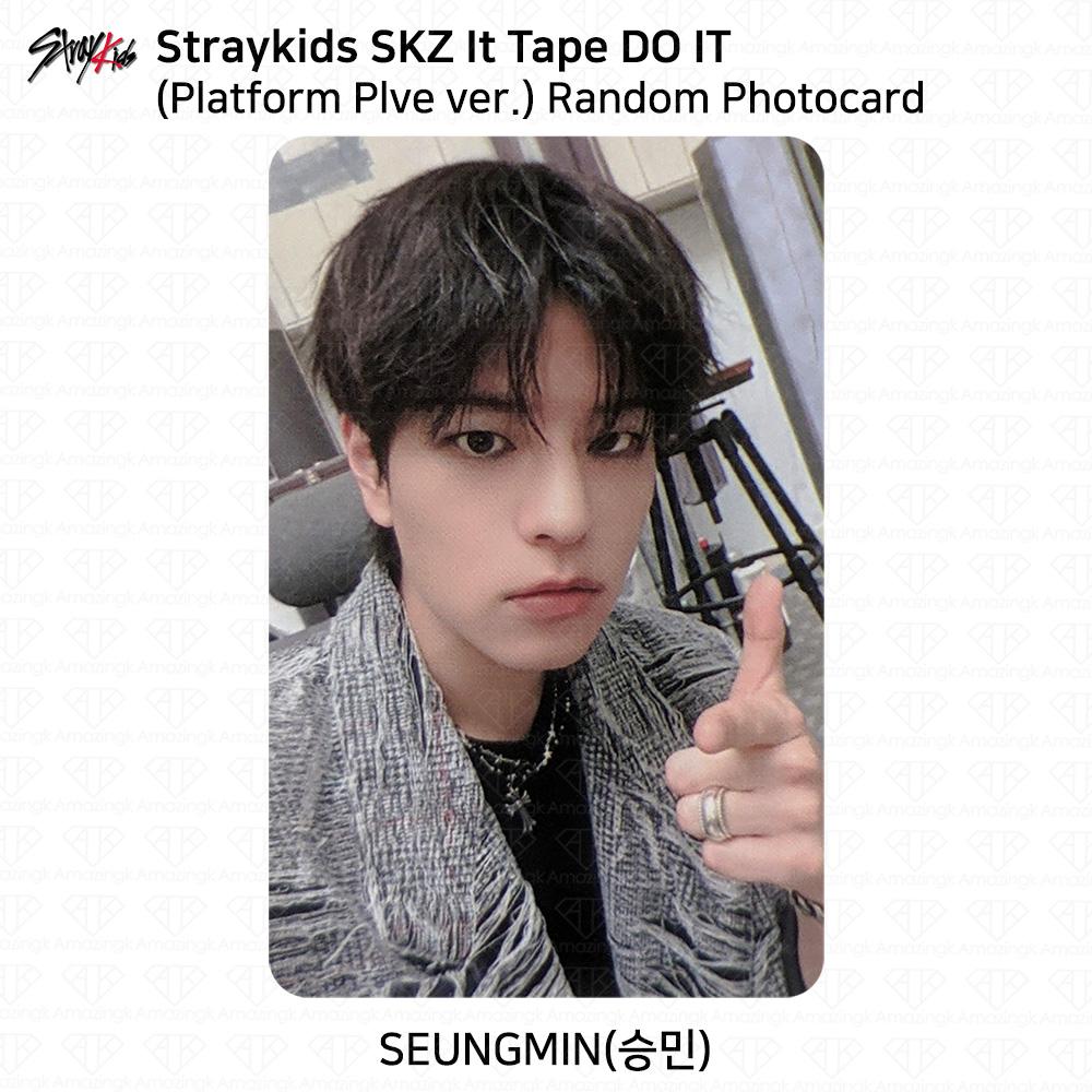 Stray Kids SKZ It Tape DO IT Platform ver. Fototessera ufficiale Seungmin