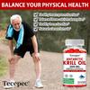 Olio di Krill Antartico Premium 2000mg - Integratore Omega-3 EPA & DHA con Astaxantina & Fosfolipidi per il Supporto degli Acidi Grassi Essenziali