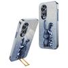 For Honor 70 5G Cell Phone Case Cartoon Rabbit PC+TPU Back Cover with Kickstand