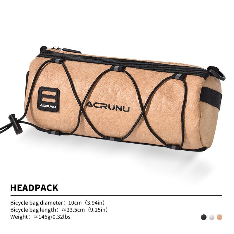 Airui Lun Waterproof Handlebar & Saddle Bag for Mountain/Road Bikes - Phone Compatible 2L