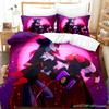 Blitzo Boss Bettwäscheset Einzelbett Zweibettbett Vollbett Queen Size King Size Bettwäscheset Erwachsenes Kinderzimmer Bettbezug-Sets Anime Bettwäsche-Set Bett
