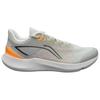Li Ning Sports Life Collection Mesh Slip Resistant Abrasion Resistant Low Top Running Shoes Men's Gray AGLU235-3