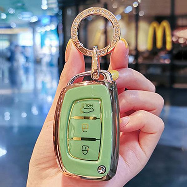 Tpu Flip Key Car Key Case Cover For Hyundai I20 Ix25 Ix35 Ix45 I10 I20 I30 Hb20 Elantra Solaris Sonata Santa Fe Sport Tucson
