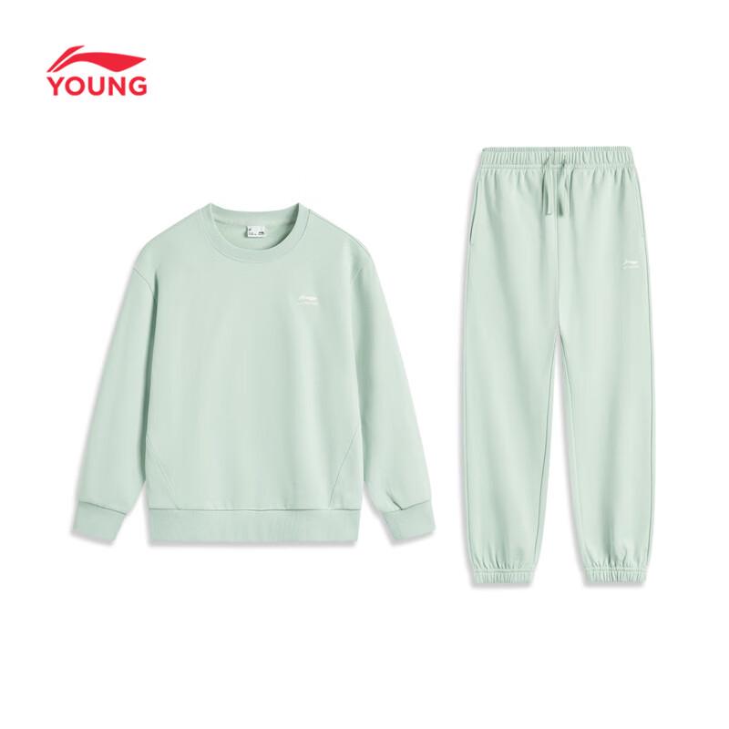 LI-NING Kids  Pullover Sweatshirt & Jogger Set 160