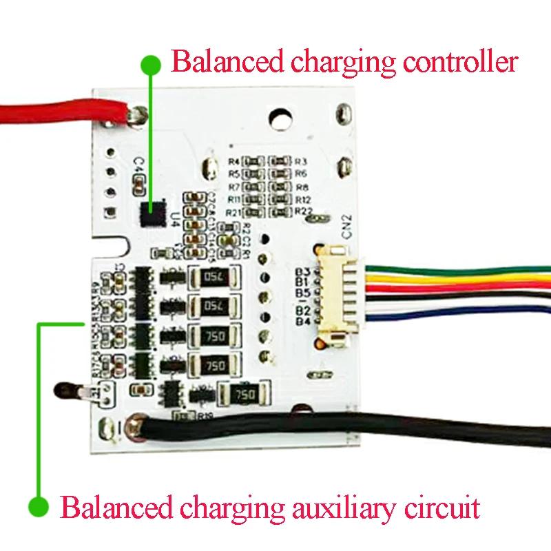 BL1830 5 X 21700 Li-ion Battery Case BMS PCB Charging Protection Circuit Board Shell Box BL1860 For MAKITA 18V Housings